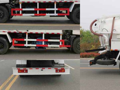 JHW5180GXWD型吸污车